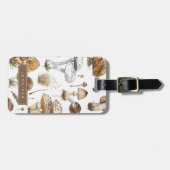 Mushroom-Gepäckmarke Gepäckanhänger (Vorderseite horizontal)