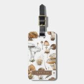 Mushroom-Gepäckmarke Gepäckanhänger (Vorderseite vertikal)