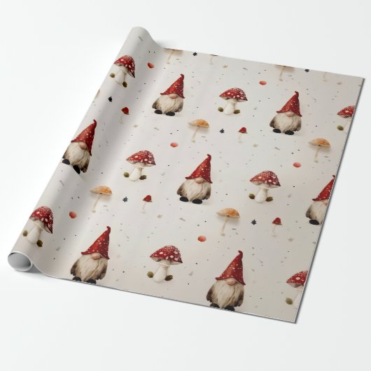Mushroom Geschenkpapier (Ungerollt)