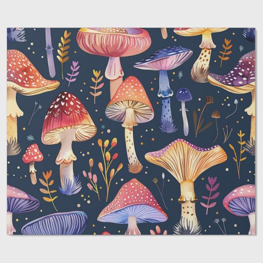 Mushroom Geschenkpapier (Flach)