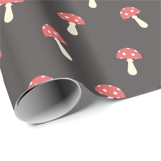 Mushroom Geschenkpapier (Rolleneckpunkt)
