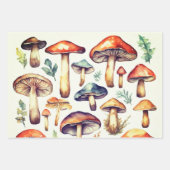 Mushroom Geschenkpapier Set (Vorderseite 3)