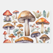 Mushroom Geschenkpapier Set (Vorderseite 2)