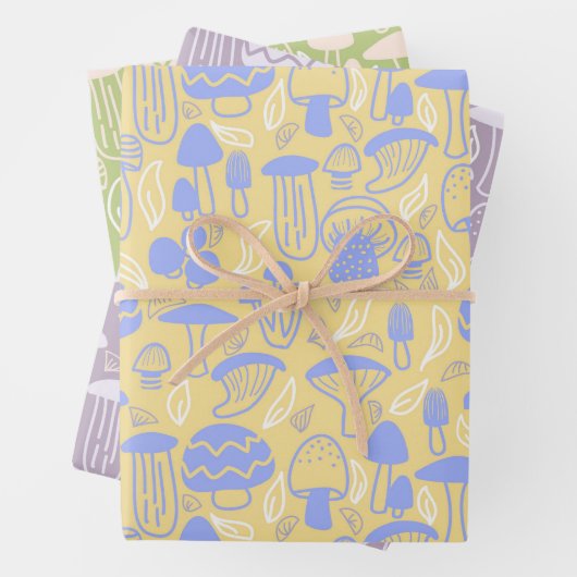 Mushroom Geschenkpapier Set (Beispiel)