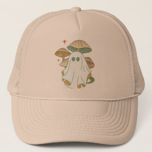 Mushroom Ghost Vintag Truckerkappe