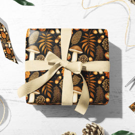 Mushroom Gift Wrap | Herbstgeschenkpapier Geschenkpapier