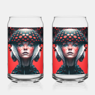 Mushroom girl 1 dosenglas