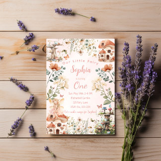 Mushroom-Girl Einladung