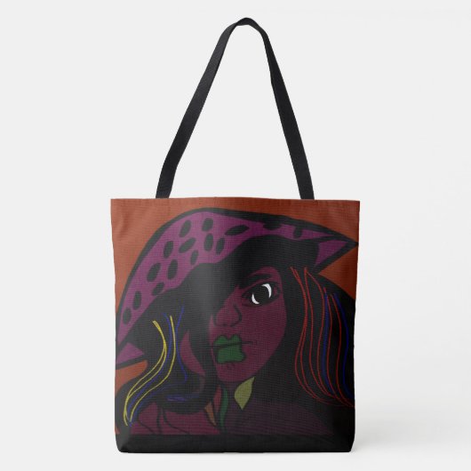 Mushroom Girl Tasche (Vorderseite)