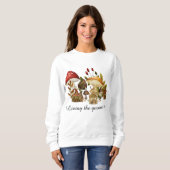 Mushroom Gnome-Verzauberung Sweatshirt (Vorne ganz)