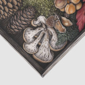 Mushroom Goblincore Hexchy Naturetikum Seidenpapier (Ausschnitt)