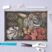 Mushroom Goblincore Hexchy Naturetikum Seidenpapier (Handwerk)