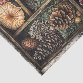 Mushroom Goblincore Hexchy Naturetikum Seidenpapier (Ausschnitt)