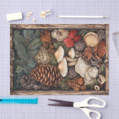 Mushroom Goblincore Hexchy Naturetikum Seidenpapier (Handwerk)