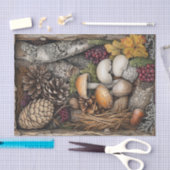Mushroom Goblincore Witchy Nature Decoupage Seidenpapier (Handwerk)