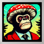 Mushroom Gorilla Poster (Vorne)