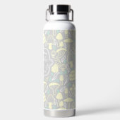 Mushroom Gray Cream Cooler Trinkflasche (Rückseite)