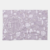 Mushroom Gray Cream Geschirrtuch (Horizontal)