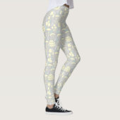 Mushroom Gray Cream Leggings (Rechts)