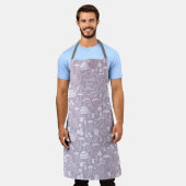 Mushroom Gray Cream Schürze (Getragen)