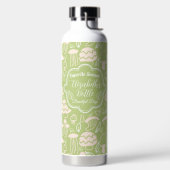 Mushroom Green Cream Cooler Trinkflasche (links)