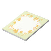 Mushroom Green Notizblock (Rotiert)