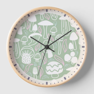 Mushroom Green Uhr