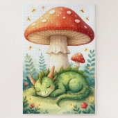 Mushroom Grove Dragon Nickerchen Puzzle (Vertikal)