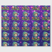 Mushroom Guardian Niedlich Charming Themed Inspiri Geschenkpapier (Flach)