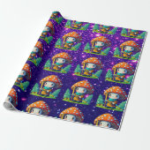 Mushroom Guardian Niedlich Charming Themed Inspiri Geschenkpapier (Ungerollt)