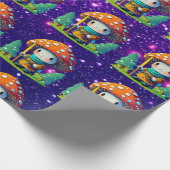Mushroom Guardian Niedlich Charming Themed Inspiri Geschenkpapier (Ecke)