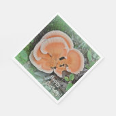 Mushroom Happy Birthday Serviette (Ecke)