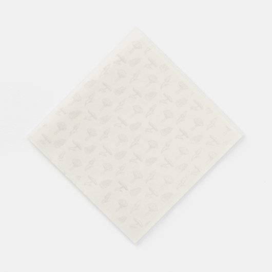 Mushroom Harvest Napkin - Mled Serviette (Ecke)
