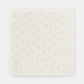 Mushroom Harvest Napkin - Mled Serviette (Vorderseite)