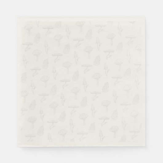 Mushroom Harvest Napkin - Mled Serviette (Vorderseite)