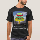 Mushroom Head (Ändern Sie die Wörter) T-Shirt (Vorderseite)