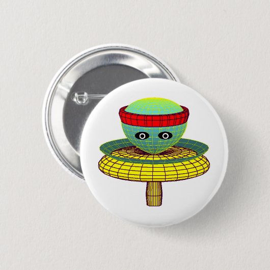 Mushroom Head Button (Vorne & Hinten)