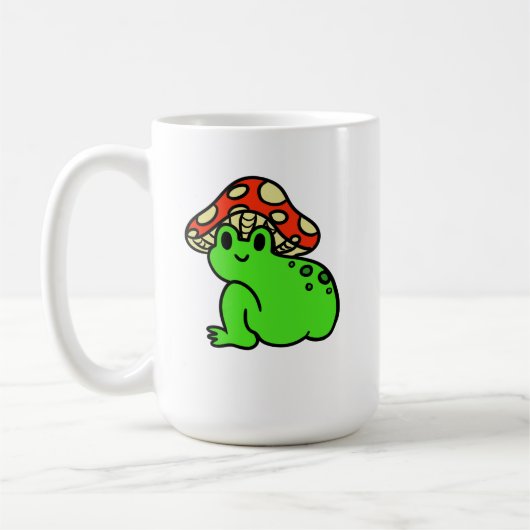 Mushroom Head Frog Kaffeetasse (Links)