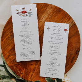 Mushroom-Hochzeitsfeierprogramm Programm