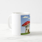 Mushroom House Coffee Tasse (Vorderseite Links)