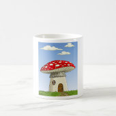 Mushroom House Coffee Tasse