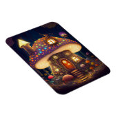 Mushroom House Fantasy Art Magnet (Rechte Seite)