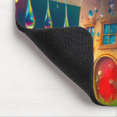 Mushroom House Mousepad (Ecke)