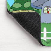Mushroom House Mousepad (Ecke)