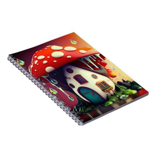 Mushroom House Notizblock (Rechte Seite)