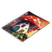 Mushroom House Notizblock (Linke Seite)