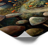 Mushroom House Poster (Ecke)