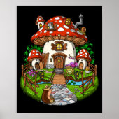 Mushroom House Poster (Vorne)