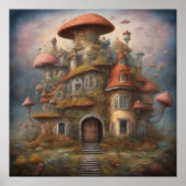 Mushroom House Poster (Vorne)