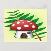 Mushroom House Postkarte (Vorderseite)